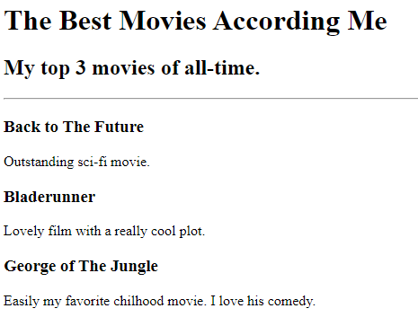 Best Movies Ranking Project
